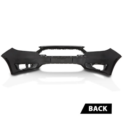 G-PLUS Front Bumper Cover, Compatible with Ford Focus S/SE/SEL 4-Door 2015-2018, FD527664DN, FO1000705