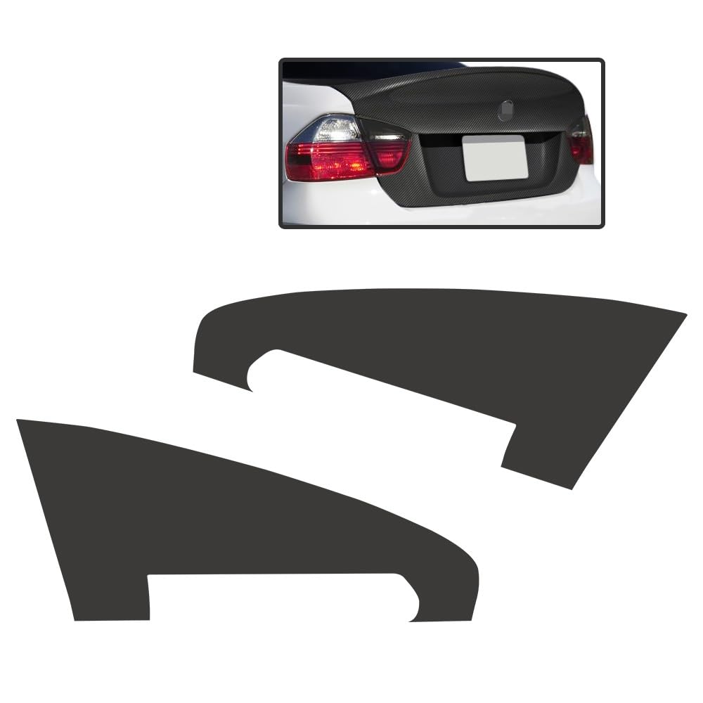 G-PLUS Tail Light Tint Film Compatible with BMW E90 3 Series Sedan 2006-2008 Taillight Vinyl Tint Film Precut Overlay Grey Tail Light Wrap Cover