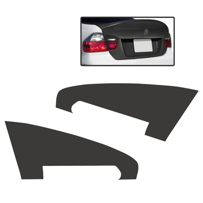 G-PLUS Tail Light Tint Film Compatible with BMW E90 3 Series Sedan 2006-2008 Taillight Vinyl Tint Film Precut Overlay Grey Tail Light Wrap Cover
