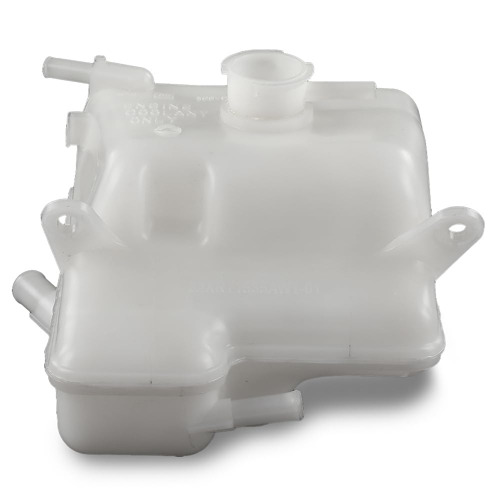 G-PLUS Radiator Coolant Overflow Tank Reservoir w/ Sensor White, Compatible with Mazda RX-8 2004-2011, N3H1-15-351G