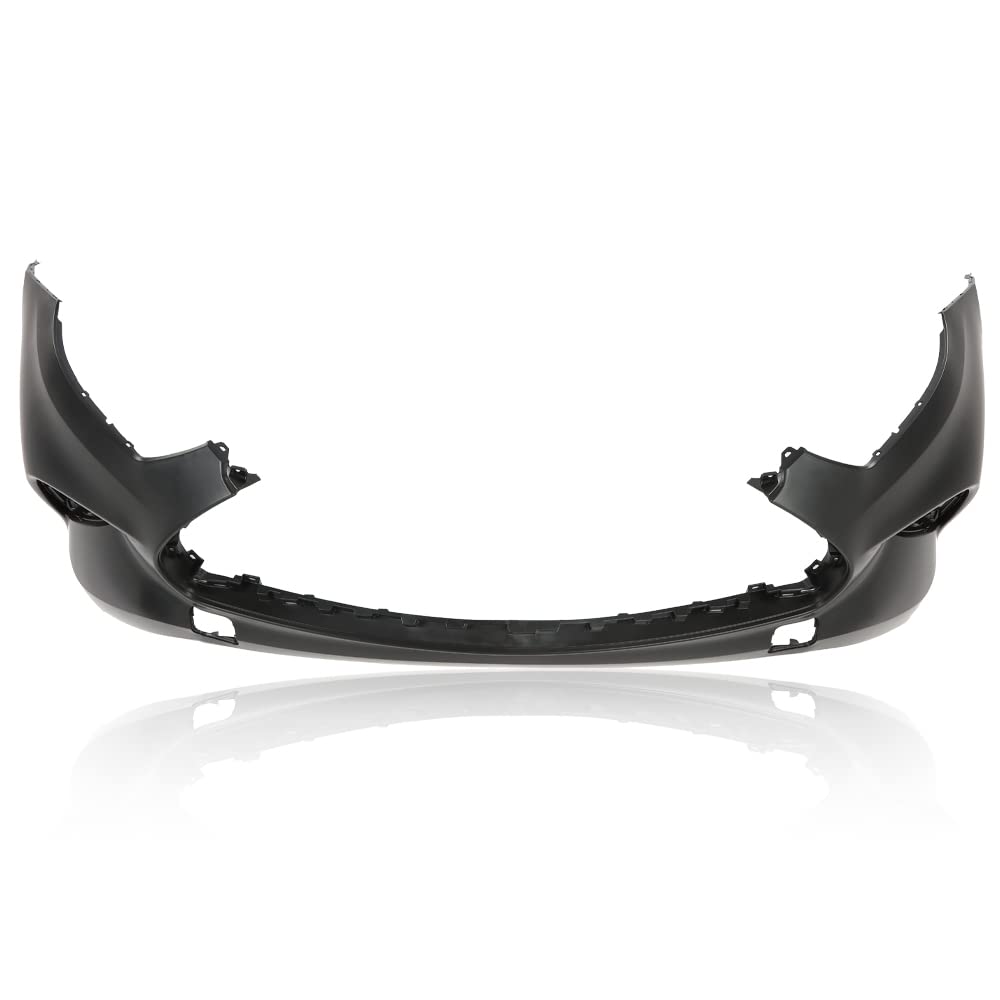 G-PLUS Front Bumper Cover, Compatible with Toyota Highlander 2020 2021 2022 Fit L, LE & XLE Models WITHOUT Park Assist ONLY TO1000462 521190E950