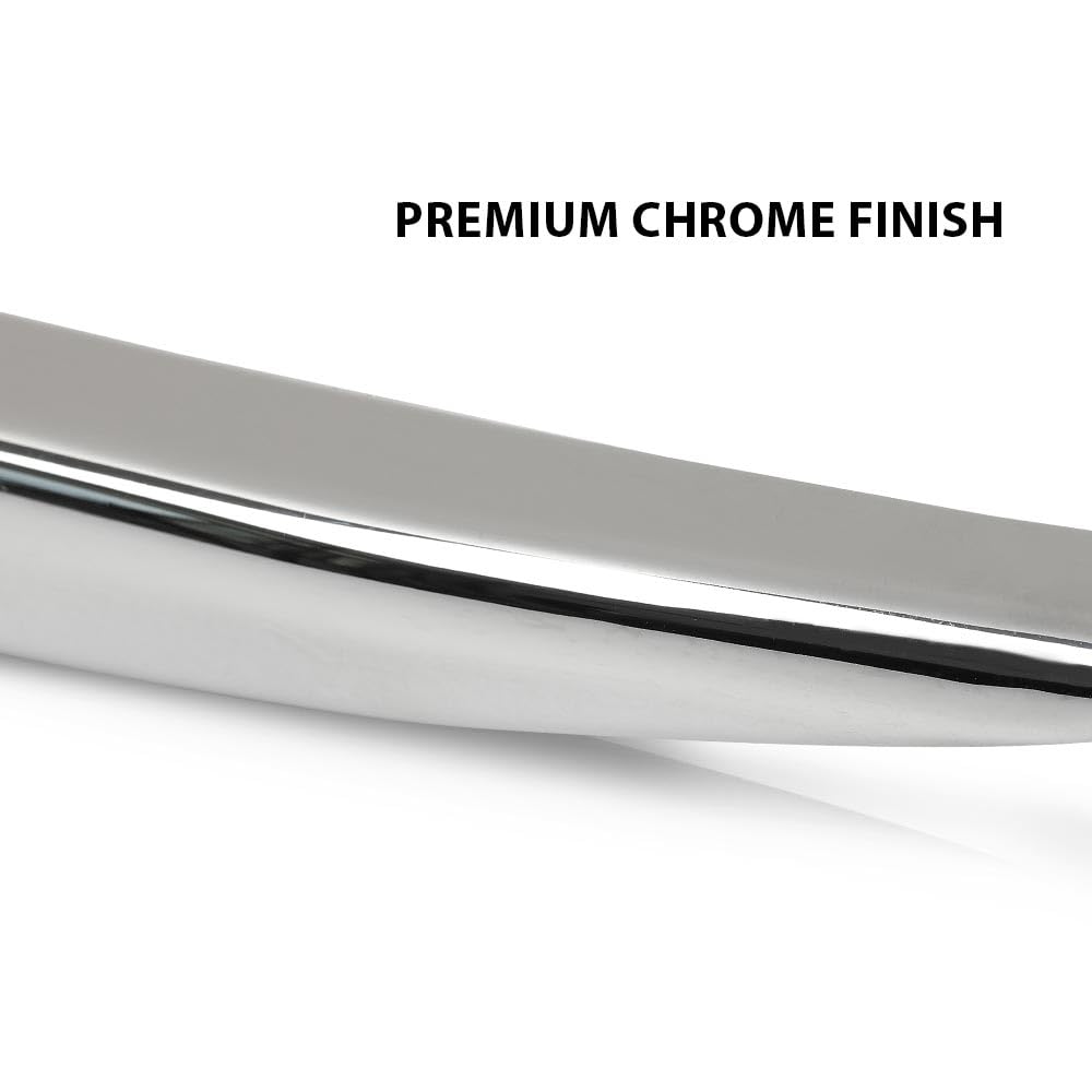 G-PLUS Front Lower Bumper Trim Molding Chrome Compatible with Chevy Tahoe (submodel: LS, LT, PPV, SSV) / Suburban (submodel: LS, LT) 2015-2020 Set of 2 Driver & Passenger Side 22936485, 22936484