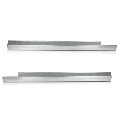 G-PLUS Slip-on Rocker Panel Left and Right Side Compatible with Ford Focus 4-Door 2008-2011 2450842E 0401140L 0401140R Sliver