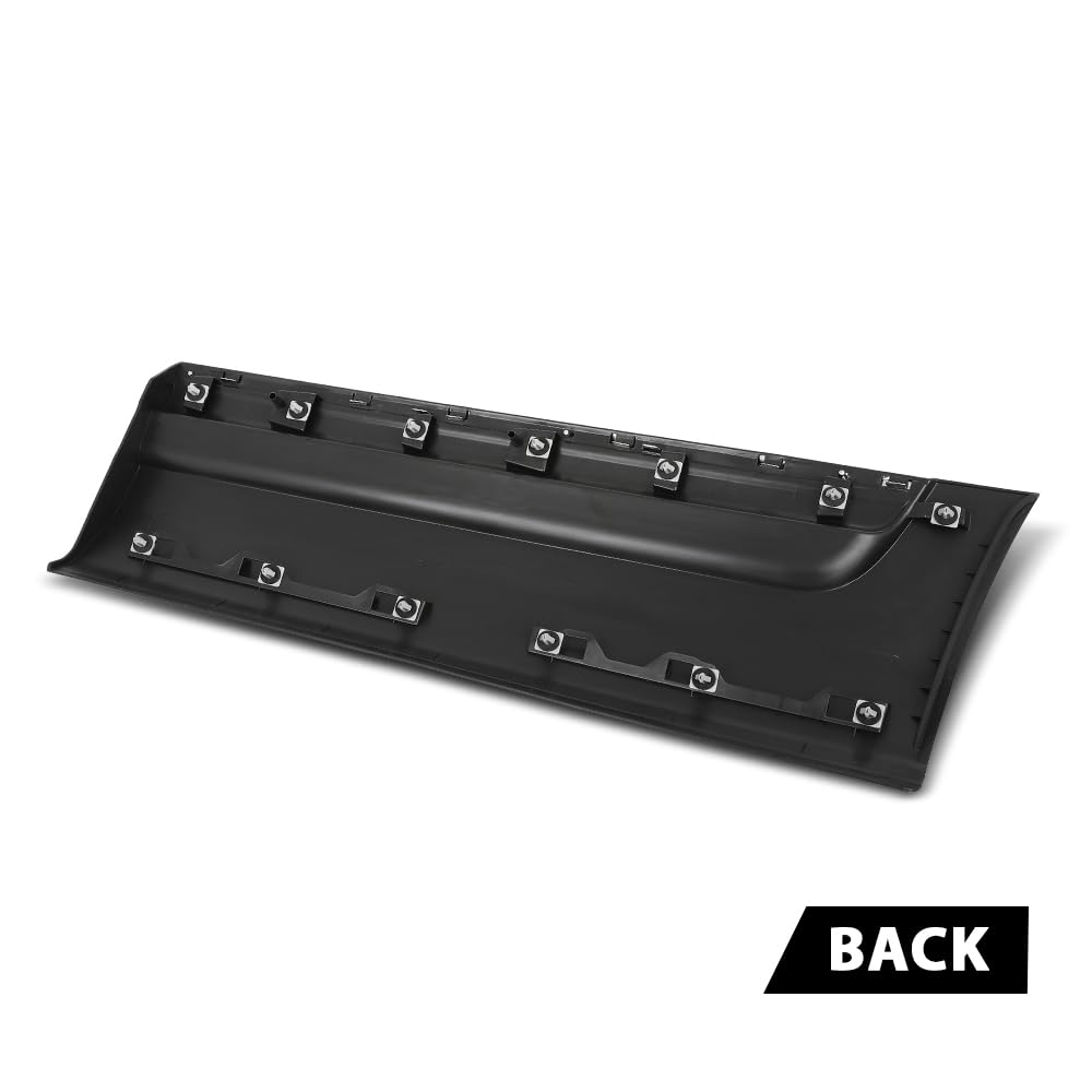G-PLUS Rear Right Door Body Molding Trim, Compatible with Ford Explorer 2011-2014, Passenger Side, BB5Z7825556BA Black&Silver