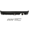 G-PLUS Rear Upper Bumper Cover Compatible with Toyota RAV4 2016 2017 2018 w/o License Plate Provision & Parking Aid Sensor Hole & Tow Hook Hole, 521590R914, TO1114102, Primed Black
