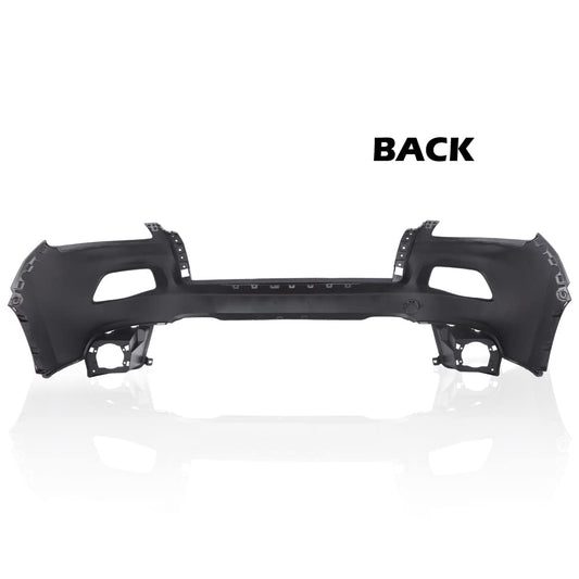 G-PLUS Front Upper Bumper Cover Compatible with Jeep Cherokee 2014 2015 2016 2017 2018, Not Fit Trailhawk Models, 5NJ52TZZAB CH1014112, Primered Black