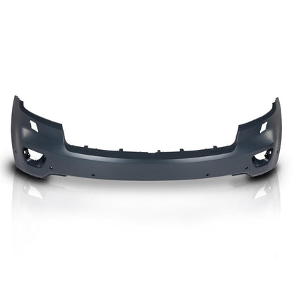 G-PLUS Front Upper Bumper Cover Compatible with Jeep Grand Cherokee 2011 2012 2013 w/o Headlight Washers & Park Assist, 68078269AB, CH1000980, Black