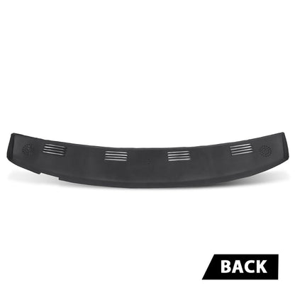 G-PLUS TPE Dash Defrost Vent Cover Cap Overlay Compatible with Dodge Ram 1500 2002-2005/ Fit Ram 2500 3500 2003-2005 Upper Dashboard Panel Blue