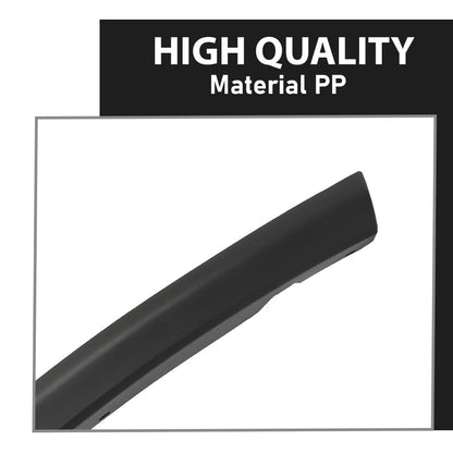 G-PLUS Rear Left Fender Flares Compatible with Jeep Grand Cherokee 2011-2021 Wheel Opening Molding Arch Trim 1MP35RXFAH Black
