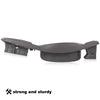 G-PLUS Dash Trim Bezel Cover Light Gray Compatible with Blazer Jimmy Sonoma S10 1998-2004 (Not Fit Double Din)