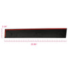 Front Driver Side B Pillar Molding Compatible with Chrysler Town & Country 2008-2016/Grand Caravan 2008-2020 Black