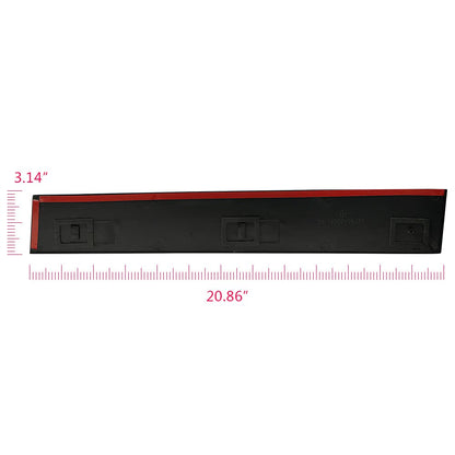 Front Driver Side B Pillar Molding Compatible with Chrysler Town & Country 2008-2016/Grand Caravan 2008-2020 Black