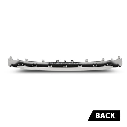 G-PLUS Front Bumper Cover Lower Spoiler Molding Trim, Compatible with Audi A8 & S8 2015-2018 W/S-Line Package, Silvery, AU40807110, 4H0807110C