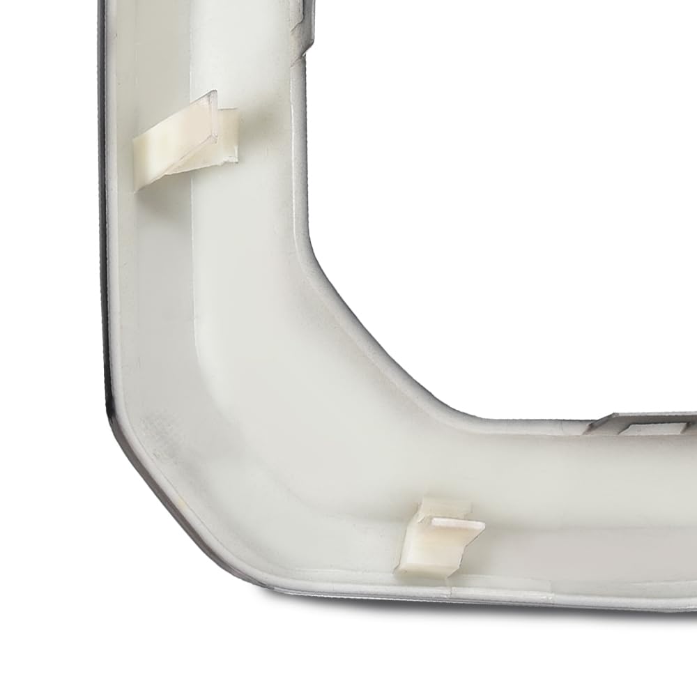 G-PLUS Front Fog Light Outer Bezel Cover Set Compatible with GMC Sierra 2019 2020 2021