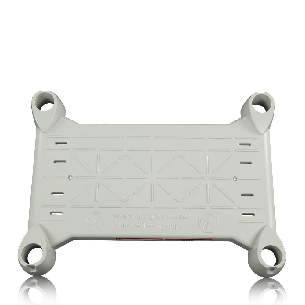 G-PLUS Platform Compatible with Above Ground BiltMor Swimming Pool Step Grey