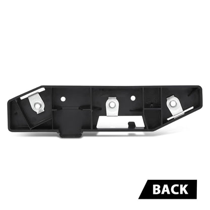 G-PLUS Front Right Side Bumper Bracket Retainer Compatible with Ford Edge (submodel: SE, SEL, Sport, Titanium) 2015-2018 FT4Z17C947A, FO1033108 Black PP