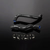G-PLUS Silicone Radiator Hose Kit Compatible With 2009-2012 Nissan 370Z Z34 G37,Black 2pcs
