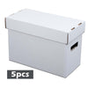 G-PLUS Comic Book Storage Comic Book Box Holds 150-175 Comics Collapsible Moistureproof Archival Cardboard 5 Pack
