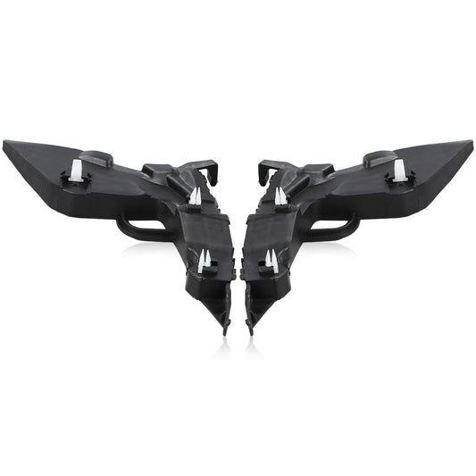 G-PLUS Front Bumper Retainers Brackets Support set Compatible with 2017 2018 Hyundai Elantra Sedan 2pcs Front Right Left Bumper Retainers Brackets 86513F2000 86514F2000