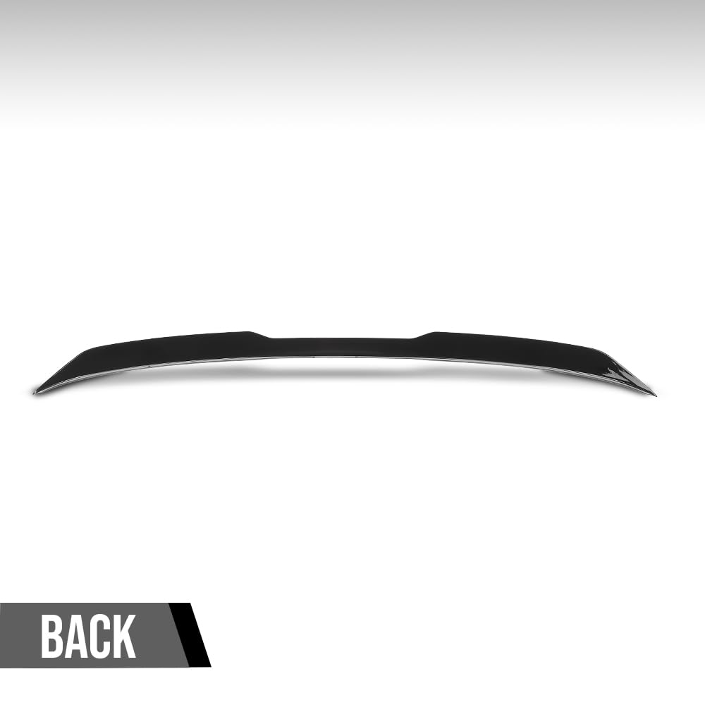 G-PLUS Rear Trunk Spoiler Wing Compatible with BMW G30 5 Series 4 Door Sedan 2017 2018 2019 2020 2021 2022 2023, Fit BMW F90 M5 2018 2019 2020 2021 2022 2023 Rear Spoiler Gloss Black