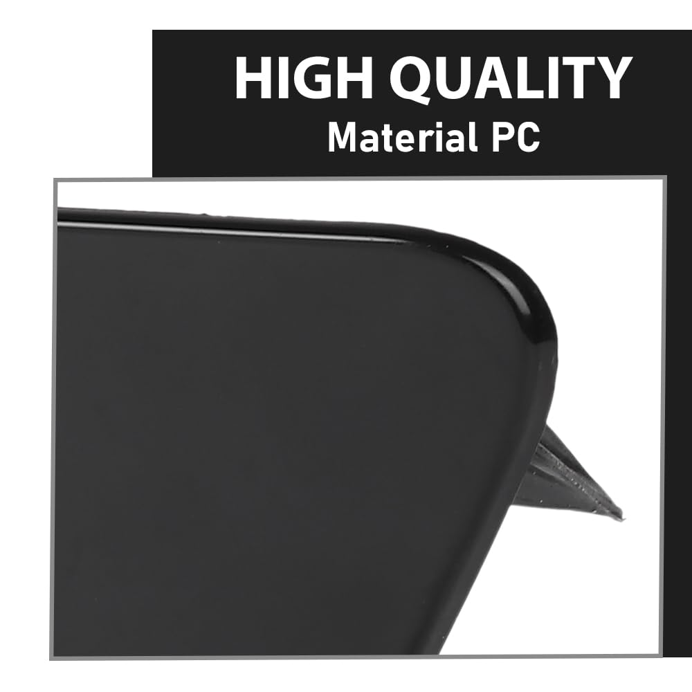 G-PLUS Pair Front Bumper Headlight Washer Cover Cap, Compatible with Audi A3 2012-2020, Left Driver & Right Passenger Side 2PCS, 8V3955275, 8V3955276