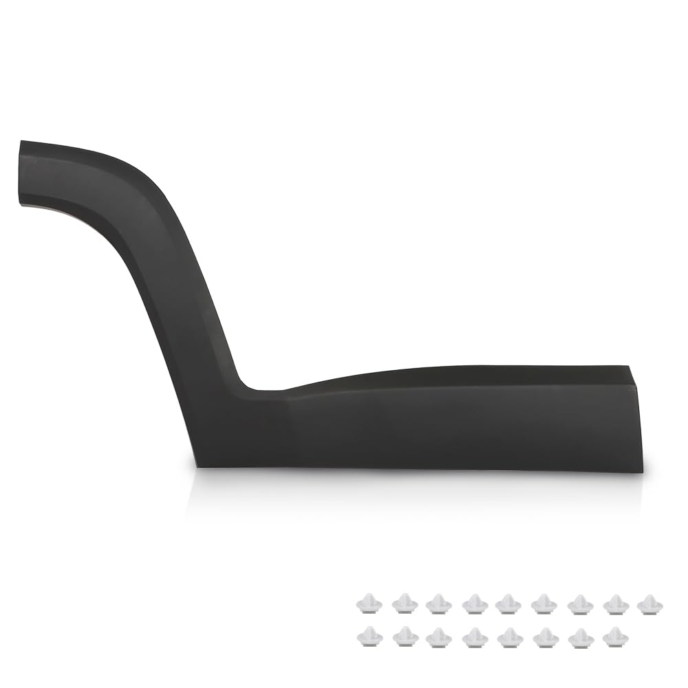 G-PLUS Rear Door Molding Fender Flare Trim Compatible with Jeep Renegade 2015-2021 Fender Flares Wheel Opening Panel Right Side 5VX88LXHAA, CH1505109