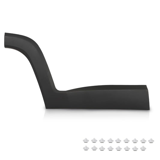 G-PLUS Rear Door Molding Fender Flare Trim Compatible with Jeep Renegade 2015-2021 Fender Flares Wheel Opening Panel Right Side 5VX88LXHAA, CH1505109