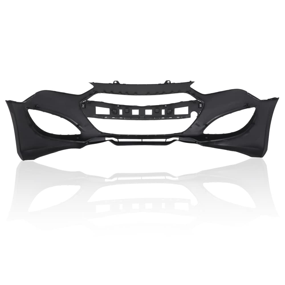 G-PLUS Front Bumper Cover Compatible with Hyundai Genesis Coupe (2-Door) 2013 2014 2015, HY1000197 865112M300, Black Primered