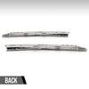 G-PLUS Front Bumper Molding Trim Cover Right & Left Compatible with Volvo XC60 2022 2023 2024 32227905, 32227906 Silver