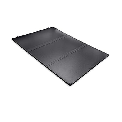 Black T3 Tri-Fold Hard Lock Solid Truck Bed Tonneau Cover Replacement for Dodge Ram 1500 2500 3500 Crew Cab 2009-2018 (19-21 Classic)| 5.7' Extra Short Bed | 2010 2011 2012 2013 2014 2015 2016 2017