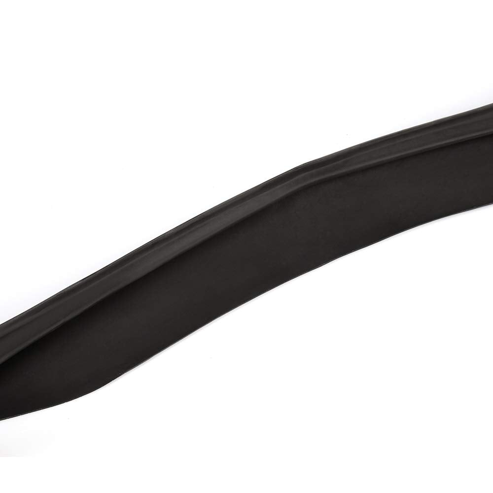 Front Bumper Lip Compatible for Mazda 3 Mazda3 Hatchback 5-Door 2007 2008 2009 | JDM MS Style Unpainted PU Spoiler Splitter