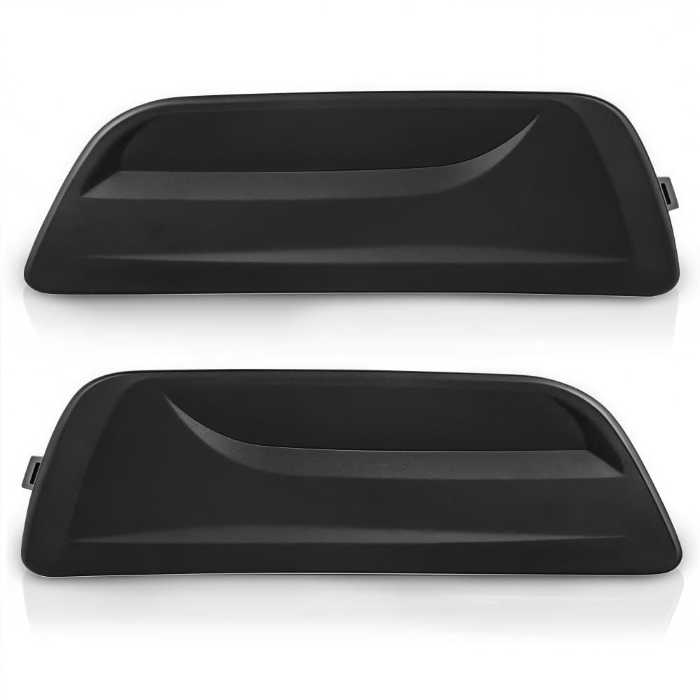 G-PLUS Fog Light Cover Compatible with 2013-2015 Chevy Malibu/2016 Chevy Malibu Limited Front Bumper Fog Light Hole Cover Left & Right Side 20768847, GM1039141, 20768848, GM1038141