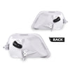 G-PLUS Side Marker Corner Parking Lights Turn Signals Compatible with 1998-2002 Pontiac Firebird Trans Am 10301404 10301405 GM2520177 GM2521177 (White)