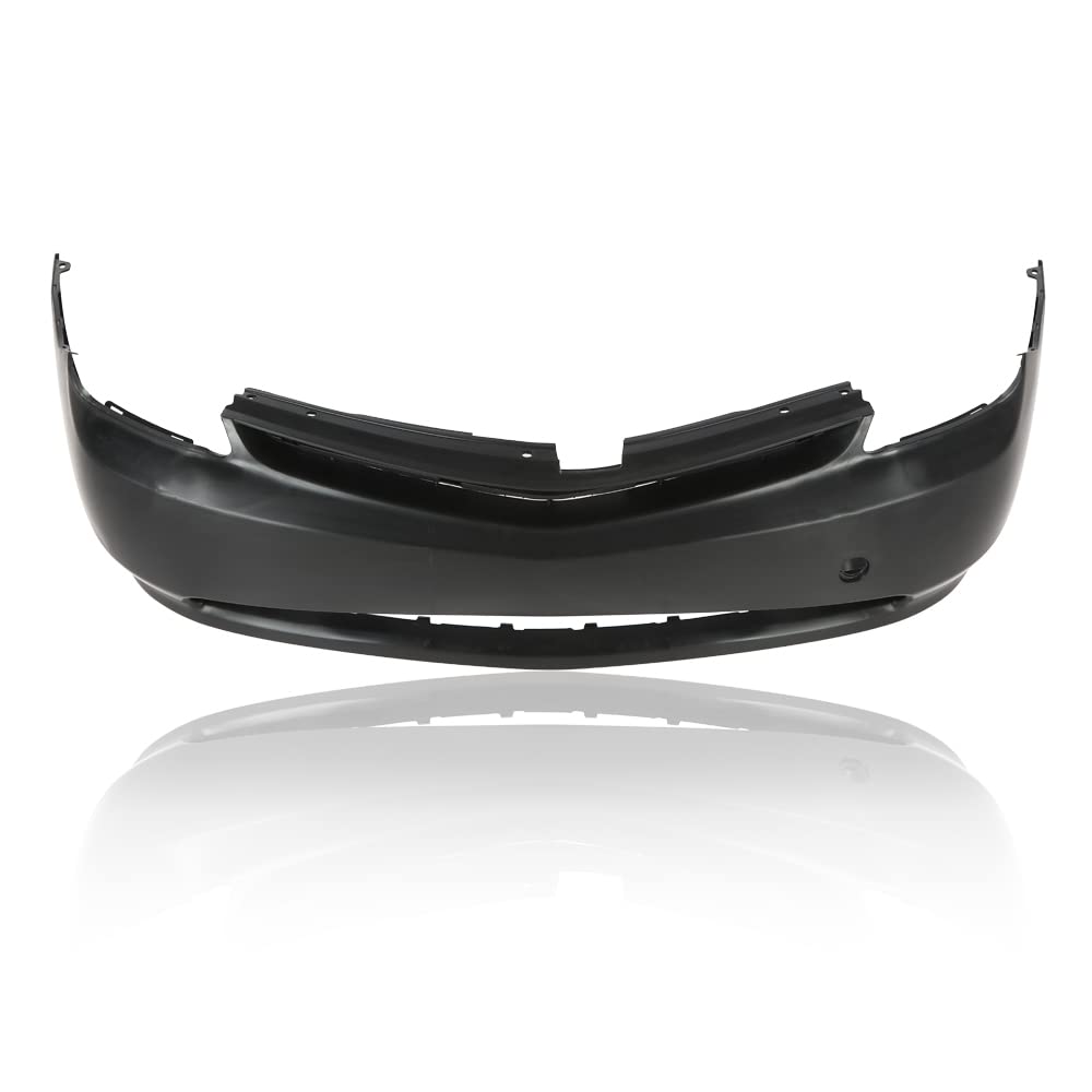 G-PLUS Front Bumper Cover, Compatible with Toyota Prius 2004 2005 2006 2007 2008 2009 Black Plastic 5211947903 615343422664 TO1000274