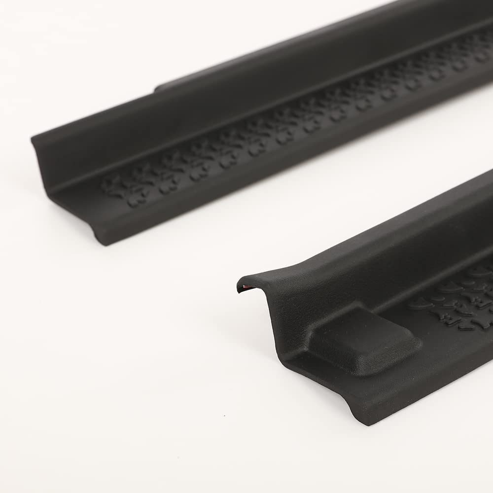 G-PLUS Door Sill Guards Kit Compatible with 2007-2018 Wrangler JKU All Terrain Entry Guard Kit Door Entry Guards Sill Protector Replacement