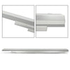 G-PLUS Slip on Rocker Panels Left and Right Side Compatible with Chevy Silverado Extended Cab 4 Door 2014-2018/Fit GMC Sierra Extended Cab 2014-2018 4 Door Silver 75 3/8" Long Silver