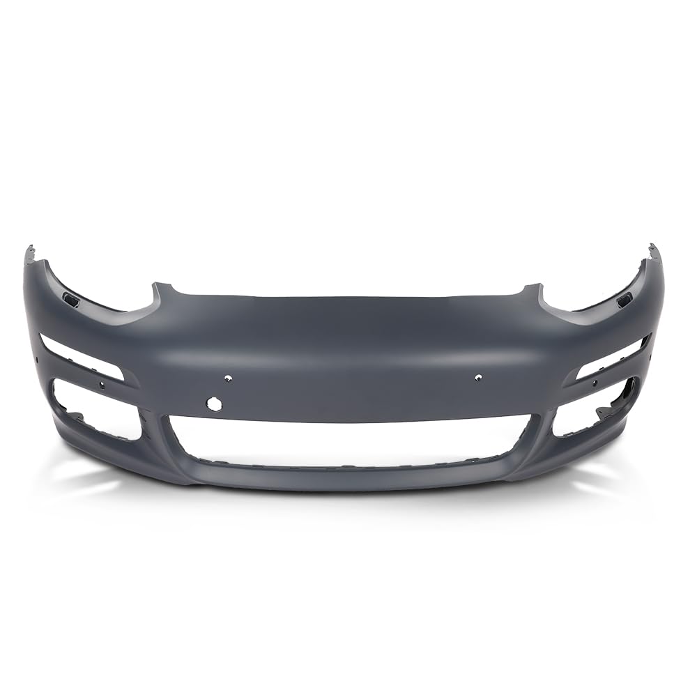 G-PLUS Front Bumper Cover Compatible with Porsche 2014 2015 2016 Models Without Sport Package, GTS, or Turbo 97050591169, 97050591151, 970-505-911-69, 97050591133, PO1000177 Black