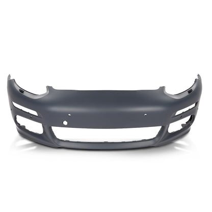 G-PLUS Front Bumper Cover Compatible with Porsche 2014 2015 2016 Models Without Sport Package, GTS, or Turbo 97050591169, 97050591151, 970-505-911-69, 97050591133, PO1000177 Black