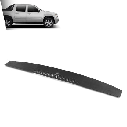 G-PLUS TPE Dash Defrost Vent Cover Upper Dashboard Panel Compatible with Chevy Silverado GMC Sierra 2007-2013 / Chevy Tahoe Avalanche Suburban & GMC Yukon XL Denal & Cadillac Escalade 2007-2014 Black