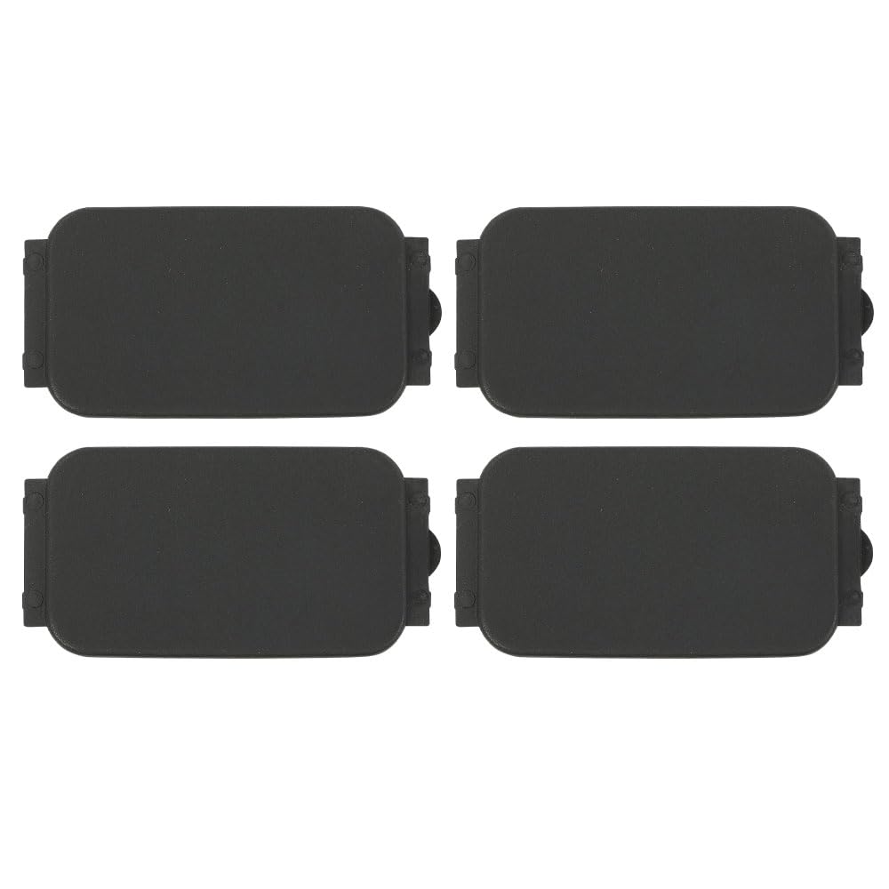 G-PLUS Truck Bed Rail Cap Plastic Bedrail Insert Plug Box 4pcs Compatible with Ford F150 2015-2023/ Fits Ford F250 F350 Super Duty 2017-2023 (for Either Side Molding On 5.5' / 6.5' Foot Beds)