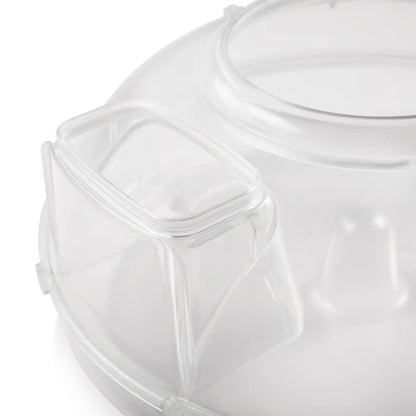 G-PLUS Water Pan Basin Compatible With Rainbow Models E2 Type 12 E-2 E Series 2 1/2 Quart Clear