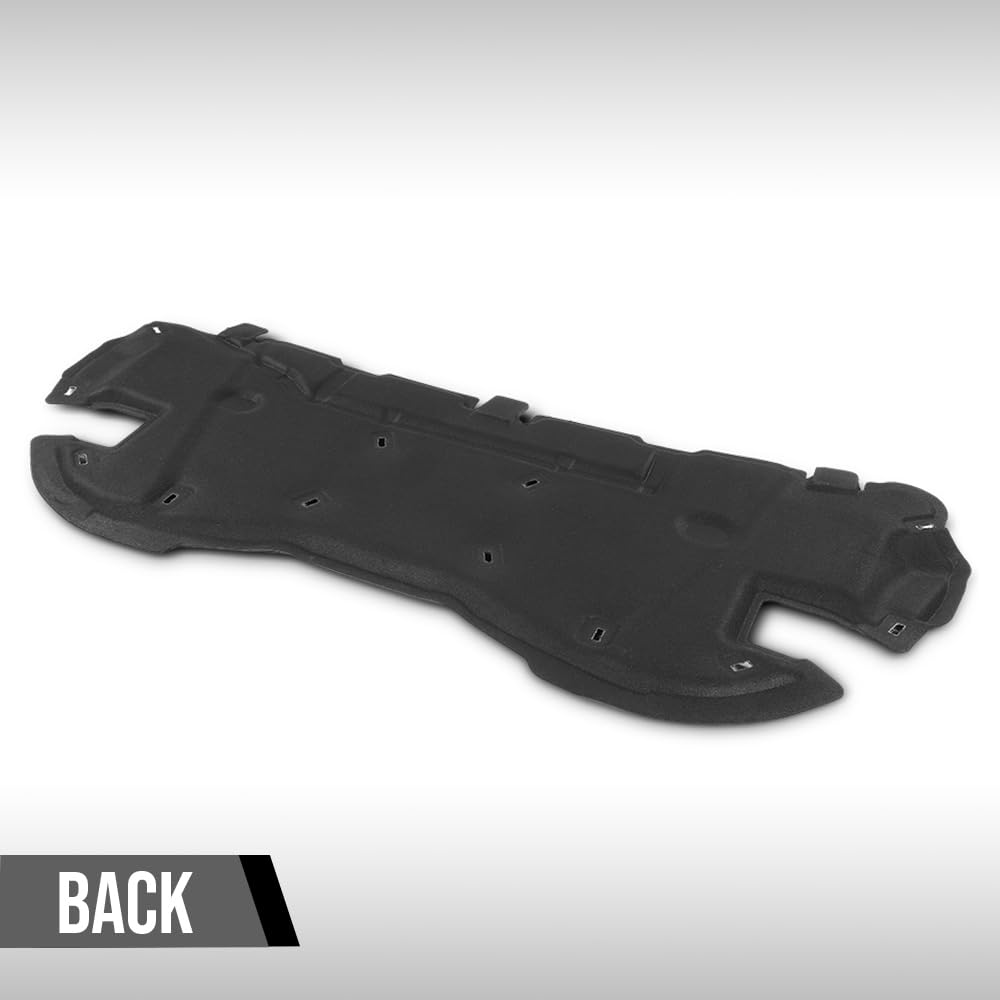 G-PLUS Hood Pad Insulator Cover Compatible with Ford Edge 2019 2020 2021 2022 2023 2024 KT4Z16738B, KT4Z-16738-B Black
