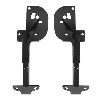 G-PLUS Front Camper Tie Downs Bar Compatible with Ford F250 F350 F450 Super Duty 2011-2016 8 Feet Bed Length Black