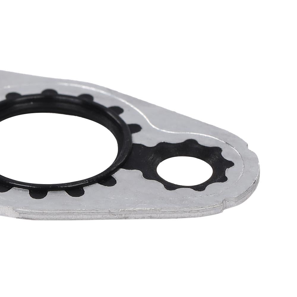 G-PLUS Engine Oil Cooler Gasket Compatible with 1999-2020 Cadillac Escalade Chevy Silverado Suburban GMC Sierra 15203889