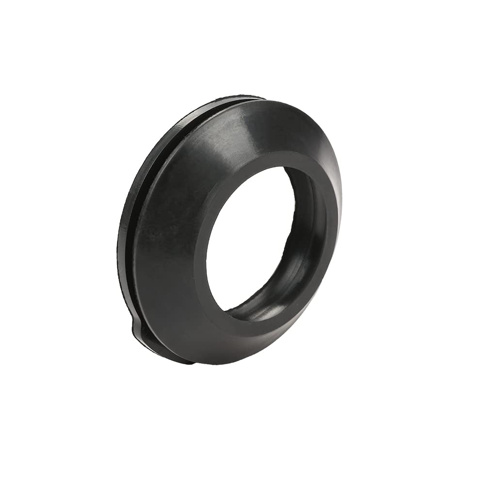 G-PLUS Fuel Gas Tank Filler Neck Grommet Compatible With Chevy/GMC 1967-1970,Truck Fuel Exterior Filler Fuel Door Tank Gas Cover Trim #3886792 Black