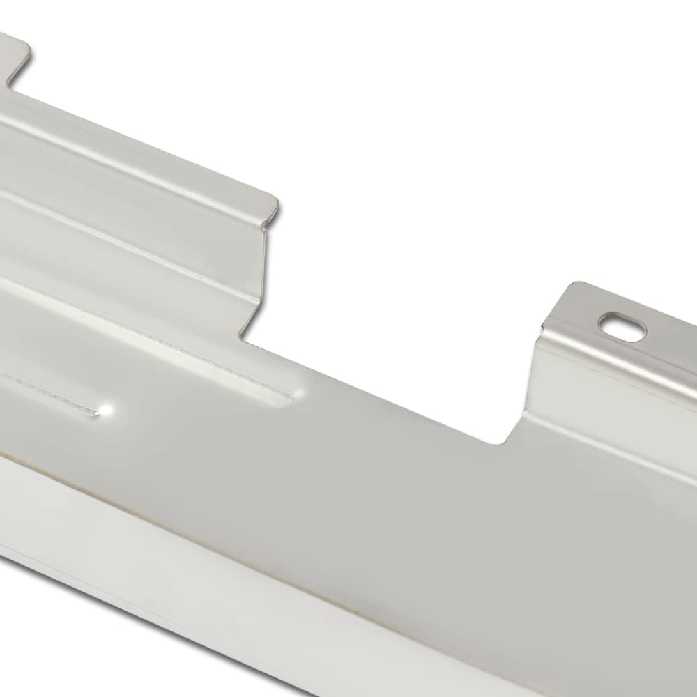 G-PLUS Radiator Support Mirror Stainless Steel Bead Rolled 1978-1988 Compatible with the radiator with Core Width approx 26" (Overall Width approx 31.5")