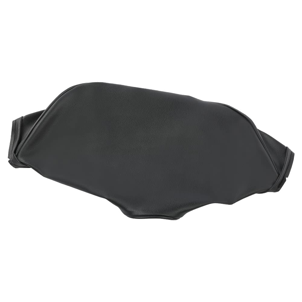 G-PLUS Seat Cover Synthetic Leather Black Compatible with 1979-1987 Yamaha QT50 MA50 Seat Cover