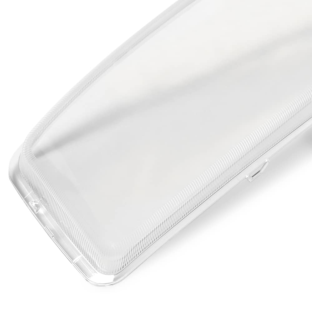 G-PLUS Headlight Bumper Lamps Cover Chrome Clear Compatible with 1999-2007 GMC Sierra 1500.2001-2007 GMC Sierra 1500/2500 HD/3500 15850352 15850351
