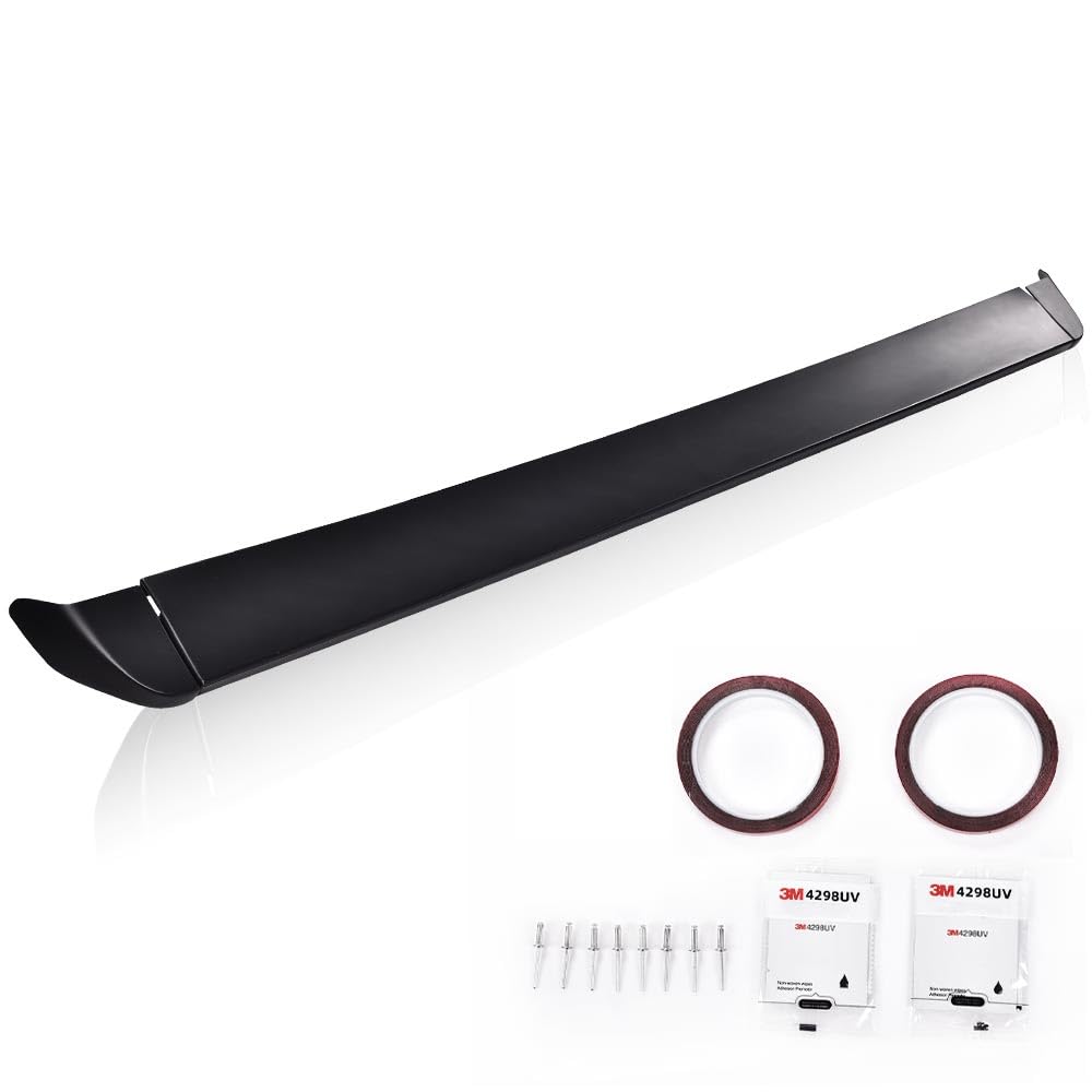 G-PLUS Rear Tailgate Spoiler Wing Compatible with 1999-2006 Chevy Silverado 1500 Intimidator/GMC Sierra 1500 Pick Up Truck (Only Fit Fleetside Models. Not Fit Stepside Model)