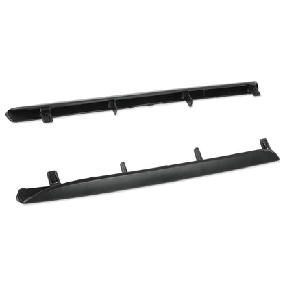 G-PLUS Left & Right Rear Bumper Lower Trim Molding Compatible with Toyota Camry SE XSE 2018 2019 2020 2021 5272306010, 5272406010 Black Bumper Molding Trim Lower 2PCS